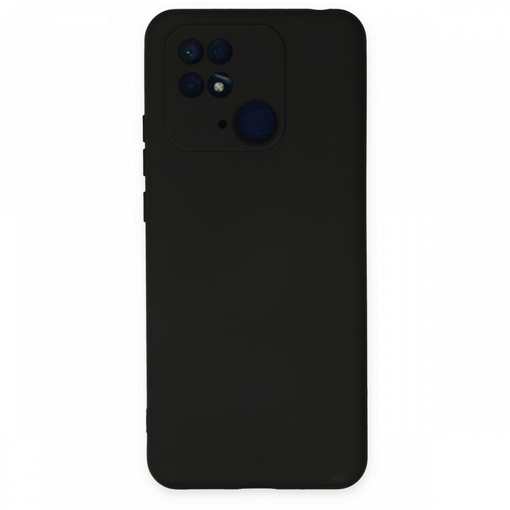 Xiaomi Poco C40 Kılıf Nano içi Kadife Silikon - Siyah Xiaomi Poco C40 Kılıf Nano içi Kadife Silikon - Siyah