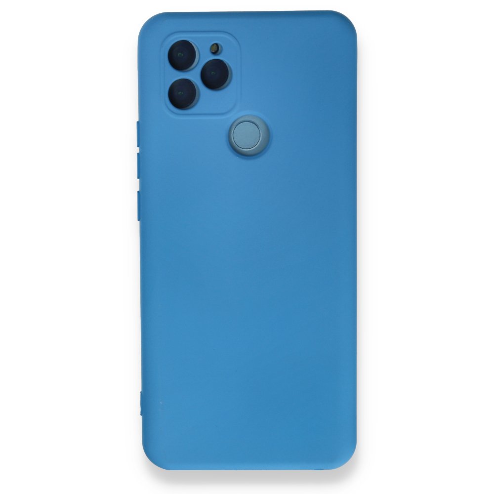  General Mobile GM 21 Kılıf Nano içi Kadife Silikon - Mavi