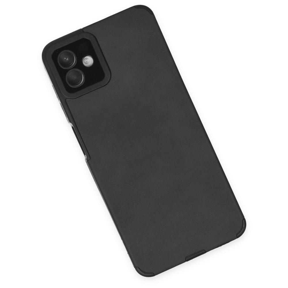  Samsung Galaxy A04 Kılıf Loop Deri Silikon - Siyah