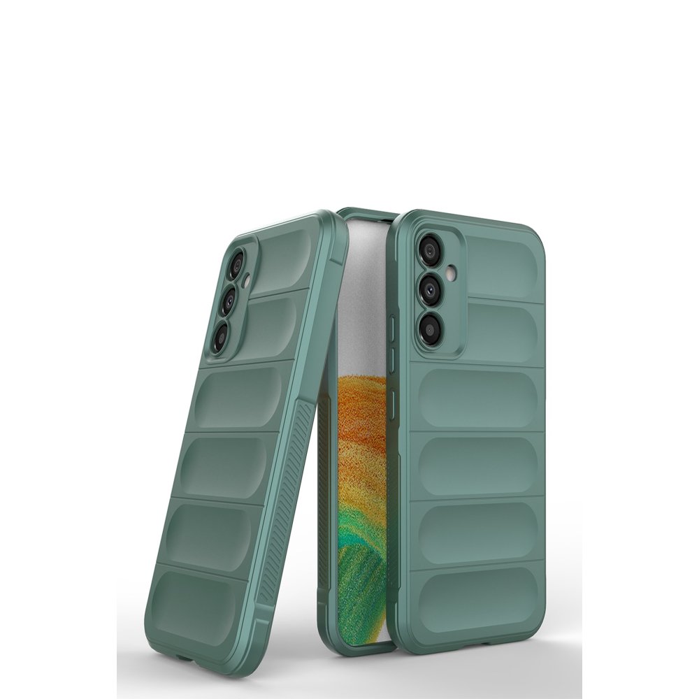  Samsung Galaxy A05S Kılıf Optimum Silikon - Koyu Yeşil