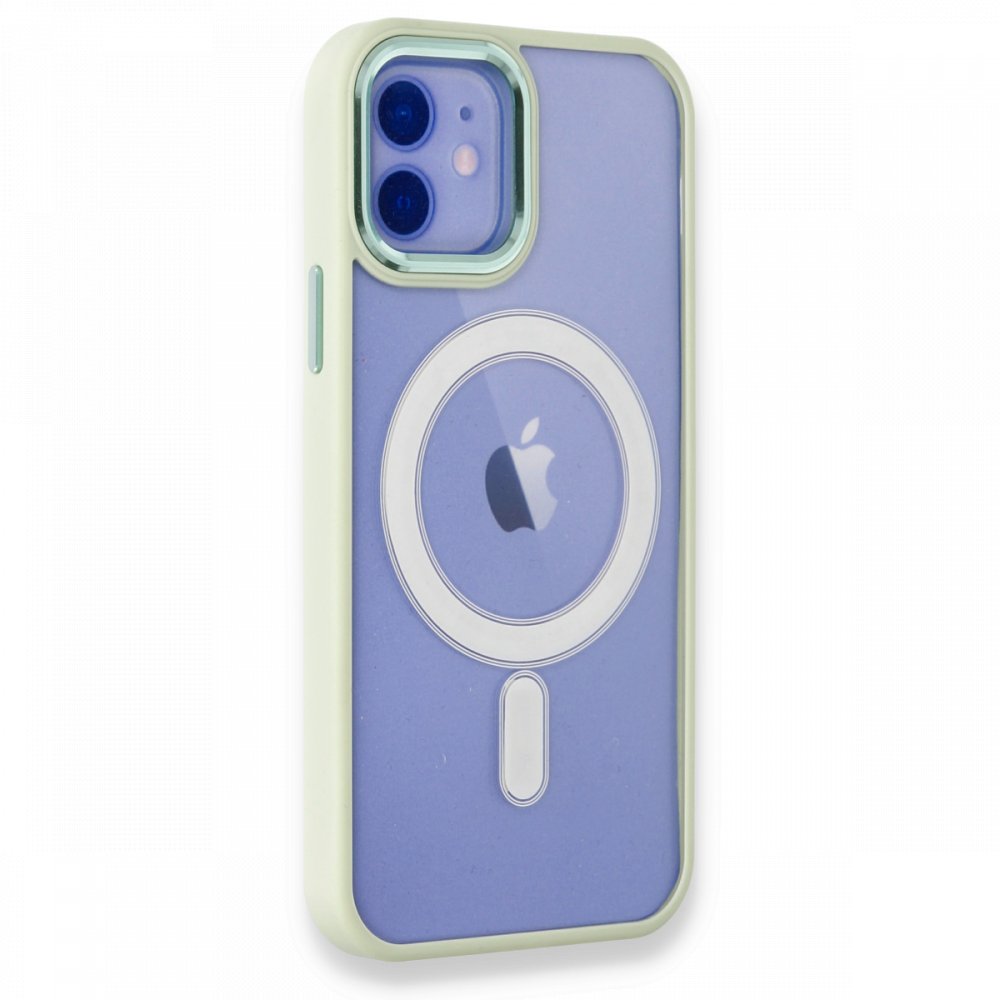  iPhone 11 Kılıf Room Magneticsafe Silikon - Su Yeşili