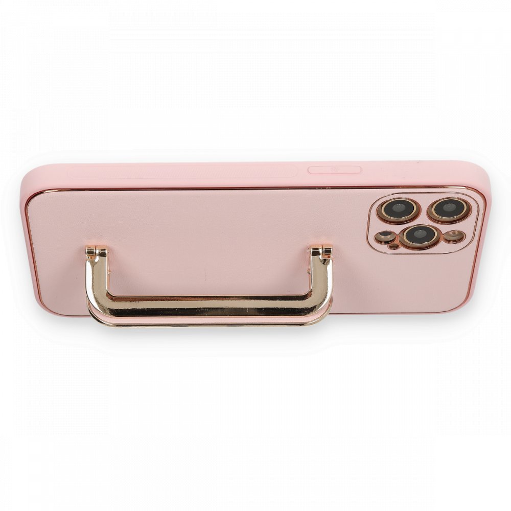 iPhone 12 Pro Max Kılıf Coco Elit Kapak - Pembe iPhone 12 Pro Max Kılıf Coco Elit Kapak - Pembe