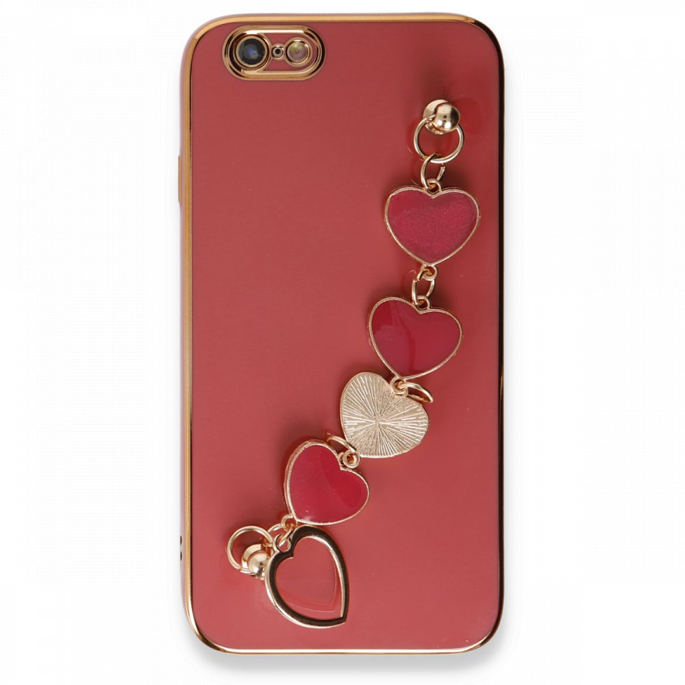 iPhone 6 Kılıf Esila Silikon - Kırmızı iPhone 6 Kılıf Esila Silikon - Kırmızı