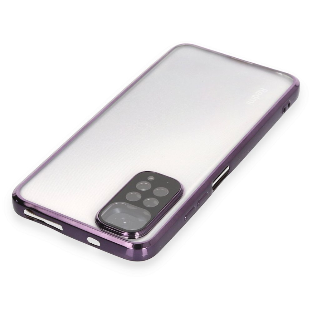 Redmi Note 12S Kılıf Razer Lensli Silikon - Mor