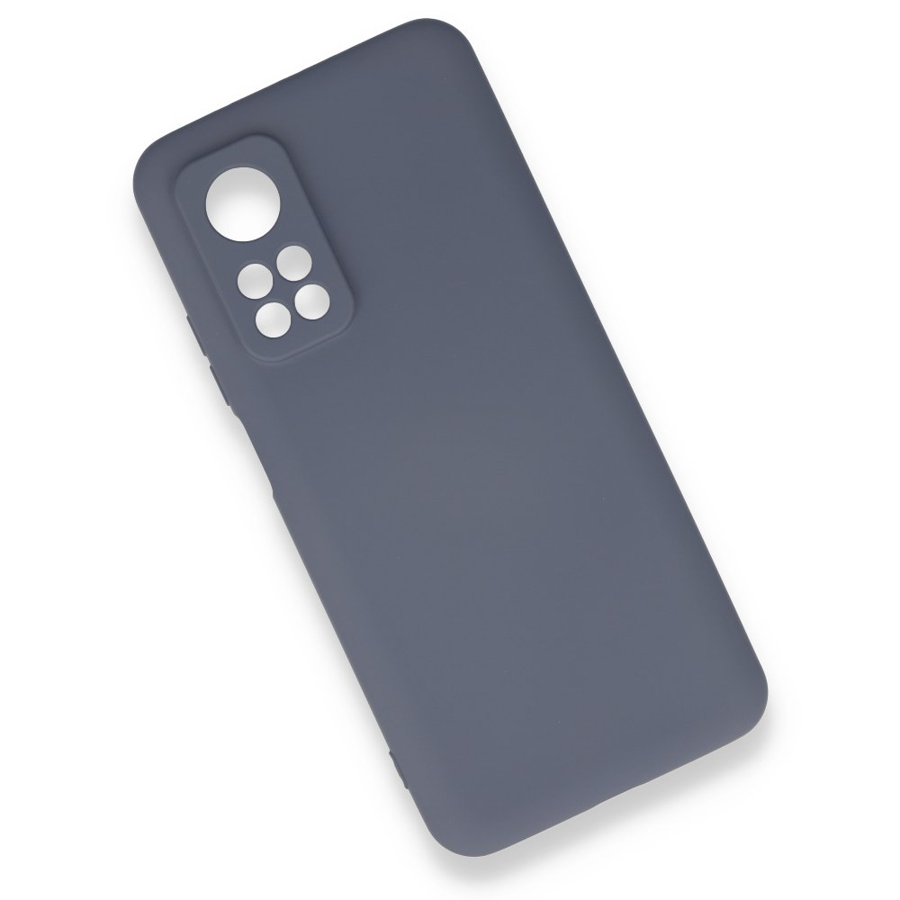  Xiaomi Mi 10T Pro Kılıf Nano içi Kadife Silikon - Gri
