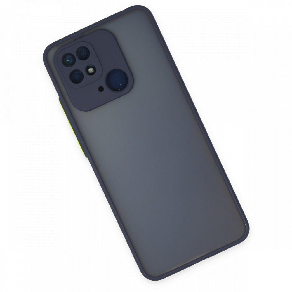Xiaomi Poco C40 Kılıf Montreal Silikon Kapak - Lacivert Xiaomi Poco C40 Kılıf Montreal Silikon Kapak - Lacivert