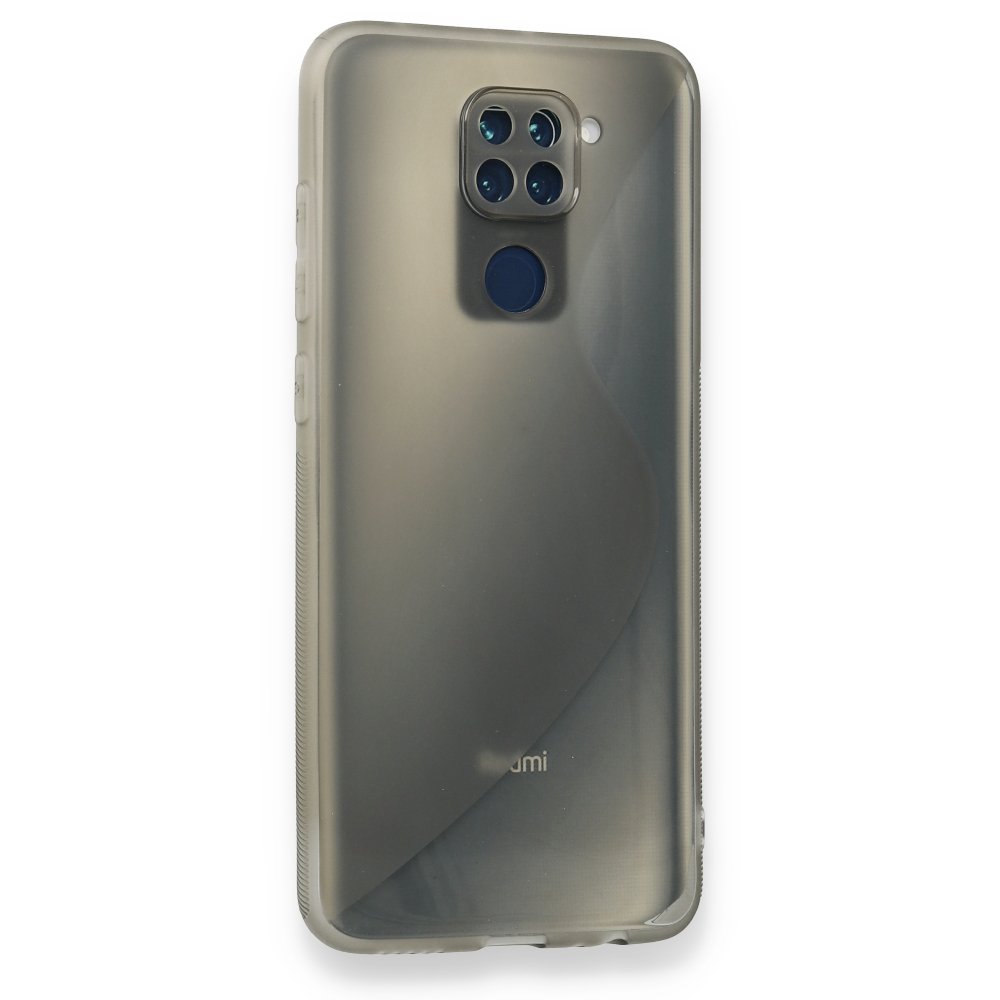 Redmi Note 9 Kılıf S Silikon - Gri