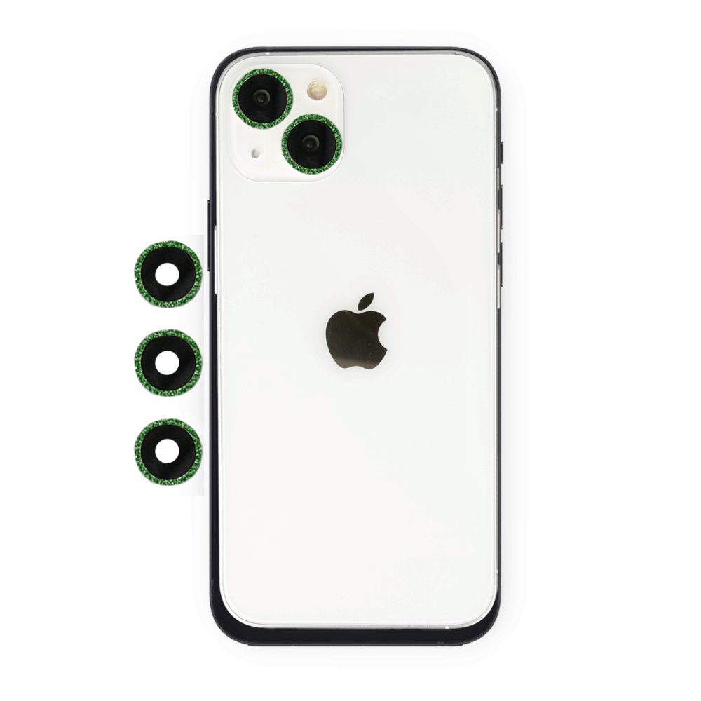 iPhone 14 Plus Shine Kamera Lens - Yeşil iPhone 14 Plus Shine Kamera Lens - Yeşil
