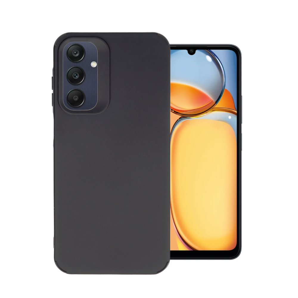  Samsung Galaxy A35 5G Kılıf Petro Silikon - Siyah