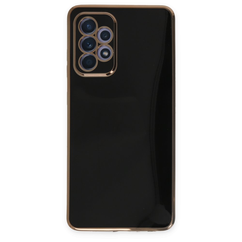  Samsung Galaxy A52 Kılıf Volet Silikon - Siyah