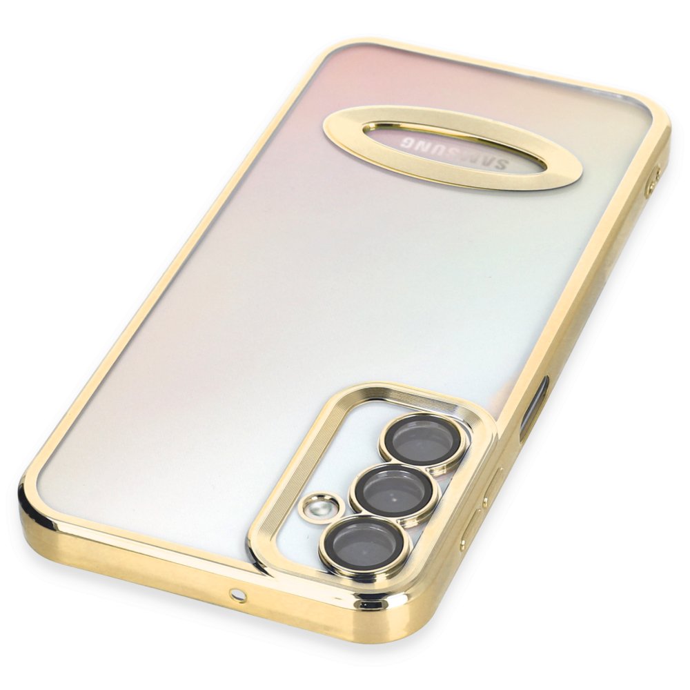  Samsung Galaxy A14 4G Kılıf Slot Silikon - Gold