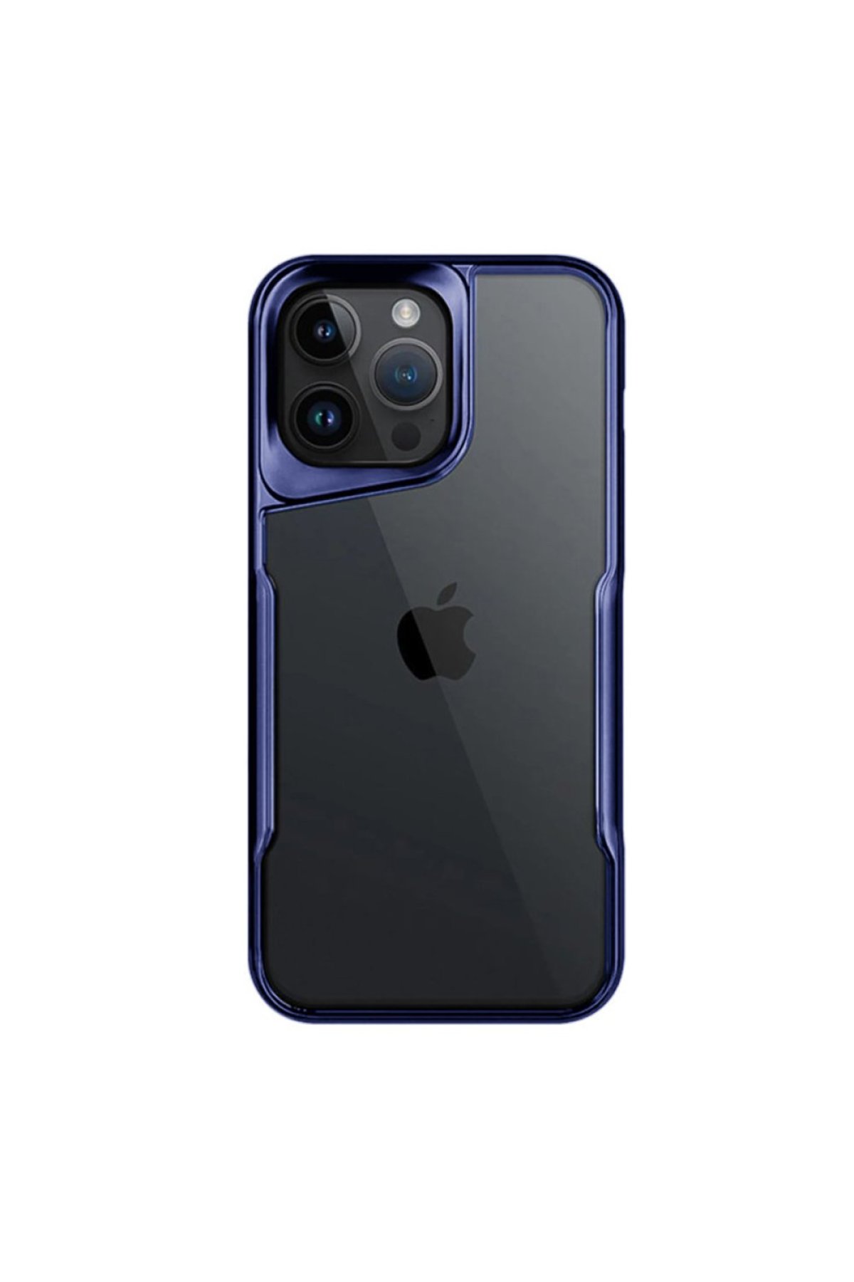  iPhone 16 Pro Max Kılıf Boyi Silikon Kapak - Lacivert