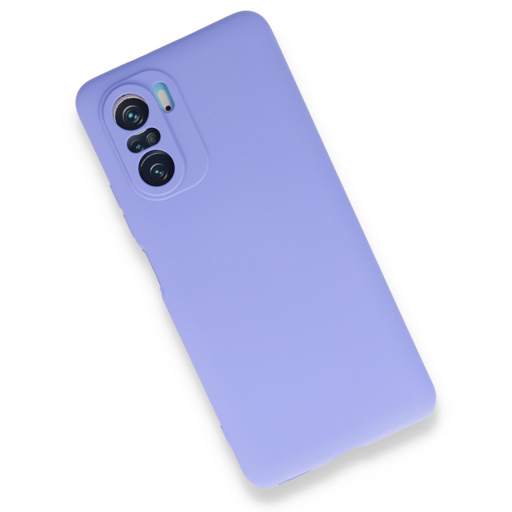  Xiaomi Poco F3 Kılıf First Silikon - Lila