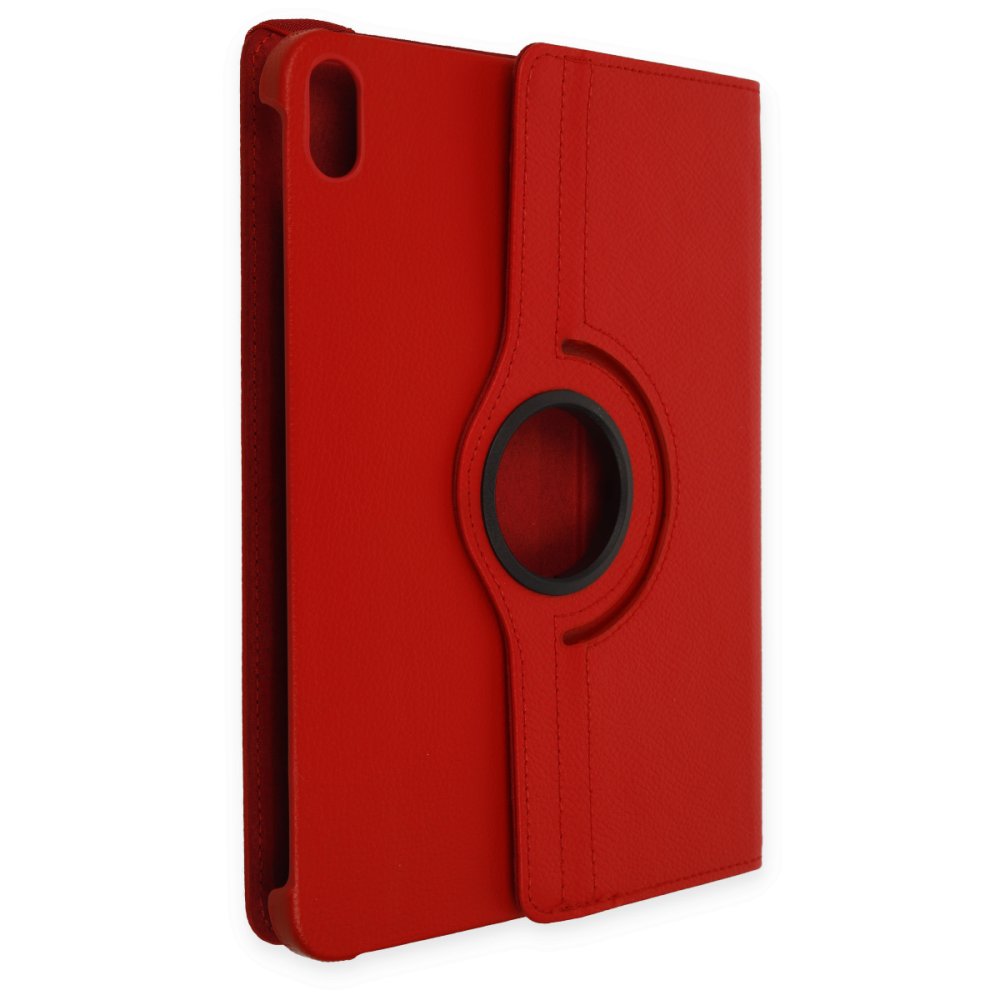 iPad 2022 10.9 (10.nesil) Kılıf 360 Tablet Deri Kılıf - Kırmızı iPad 2022 10.9 (10.nesil) Kılıf 360 Tablet Deri Kılıf - Kırmızı