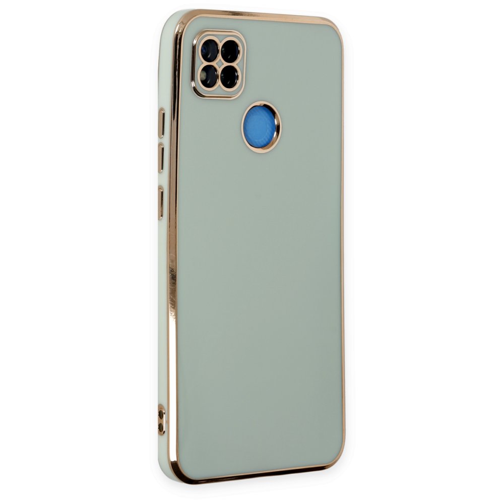 Redmi 9C Kılıf Volet Silikon - Açık Yeşil