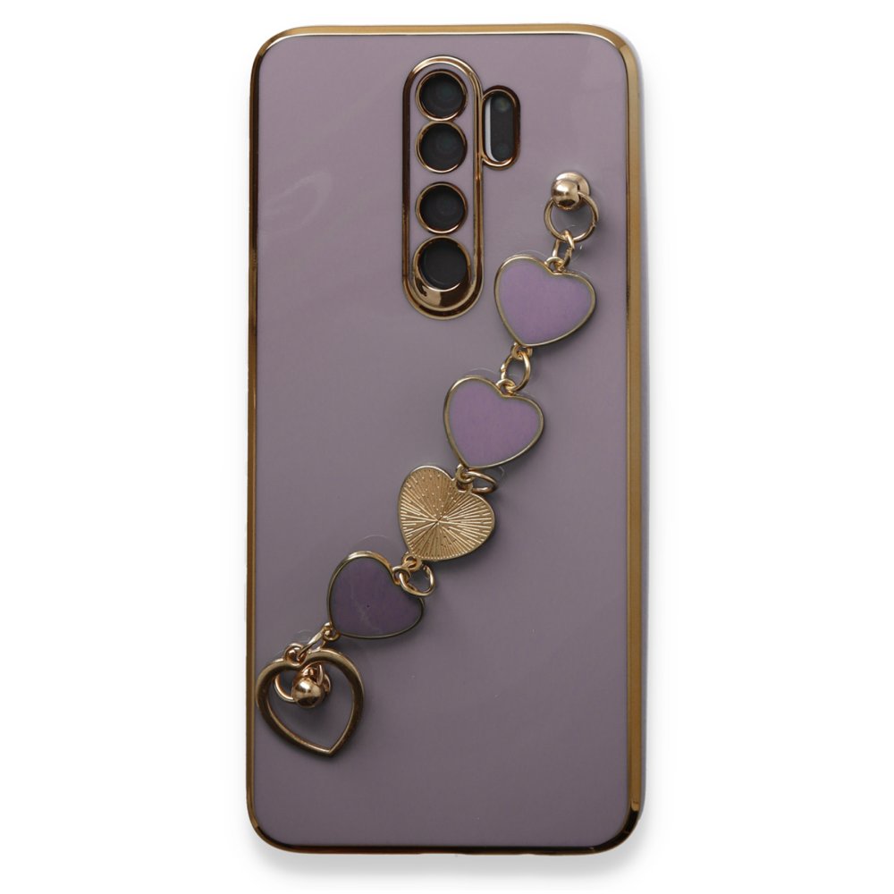 Redmi Note 8 Pro Kılıf Esila Silikon - Mor Redmi Note 8 Pro Kılıf Esila Silikon - Mor