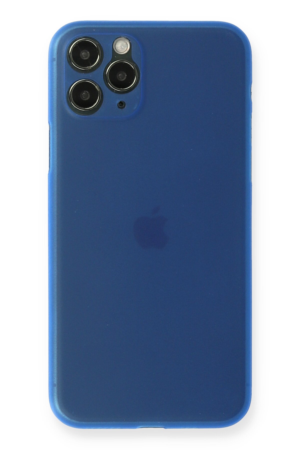 iPhone 11 Pro Max Kılıf PP Ultra İnce Kapak - Mavi iPhone 11 Pro Max Kılıf PP Ultra İnce Kapak - Mavi