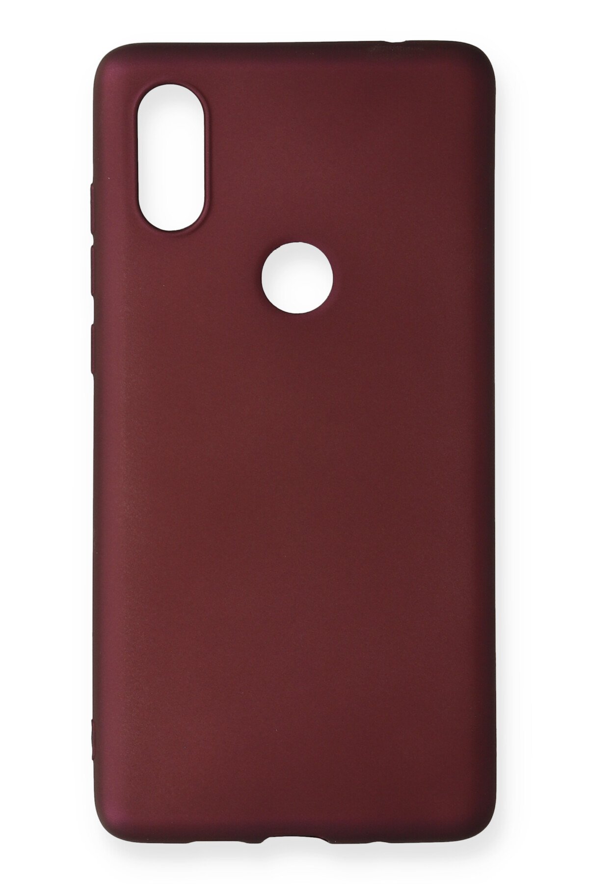 Xiaomi Mi Mix 2S Kılıf First Silikon - Mürdüm Xiaomi Mi Mix 2S Kılıf First Silikon - Mürdüm