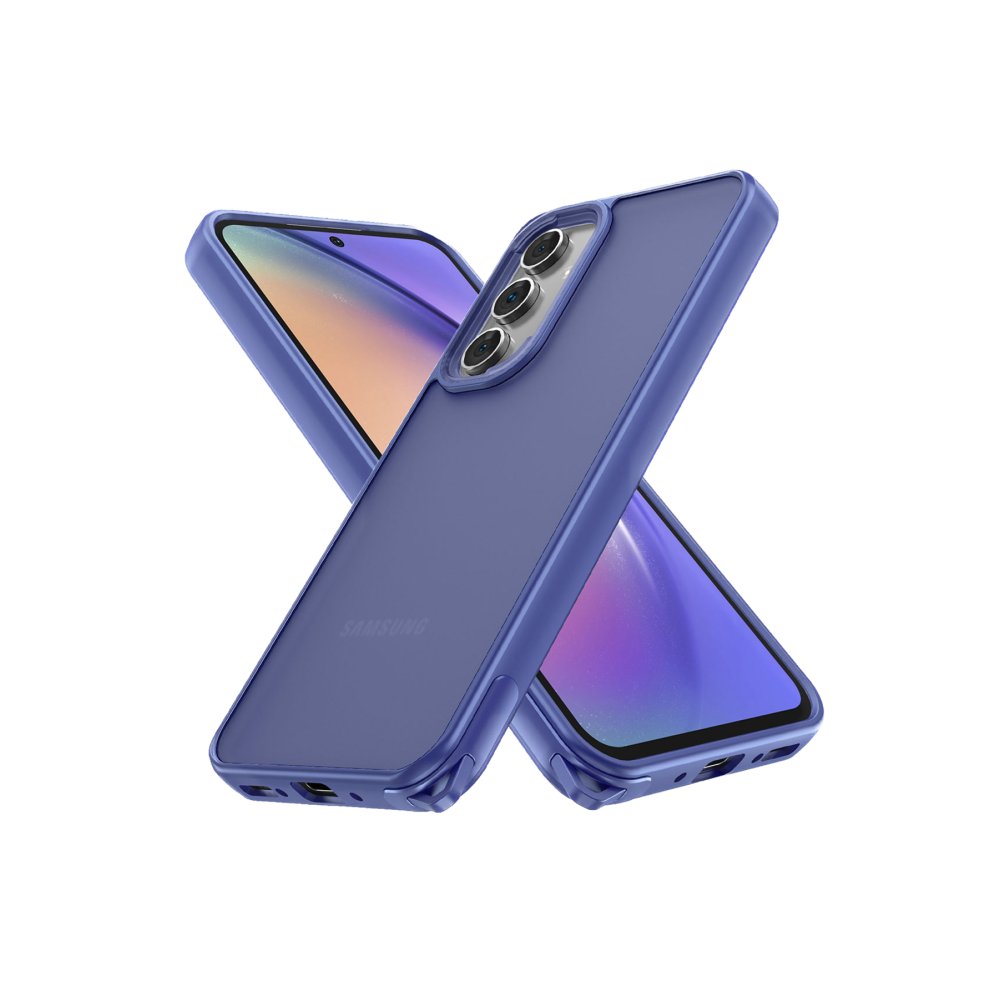  Samsung Galaxy A34 5G Kılıf Elegant Kapak - Açık Mavi