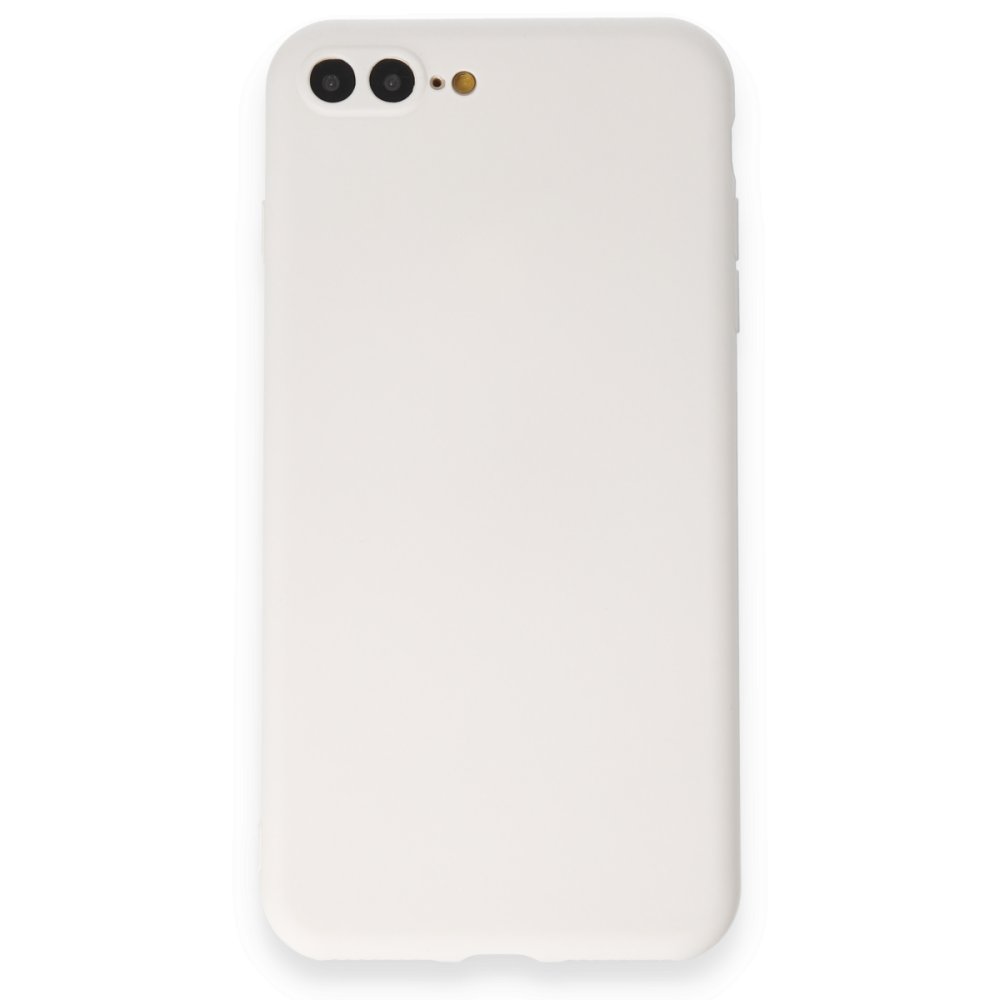  iPhone 8 Plus Kılıf First Silikon - Beyaz