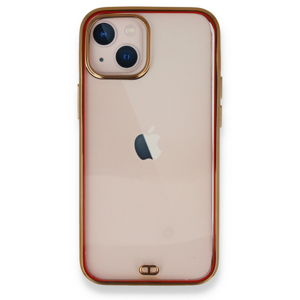  iPhone 13 Kılıf Liva Silikon - Kırmızı