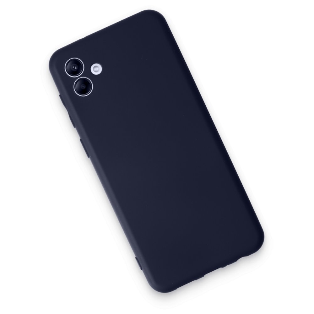  Samsung Galaxy A04E Kılıf First Silikon - Lacivert