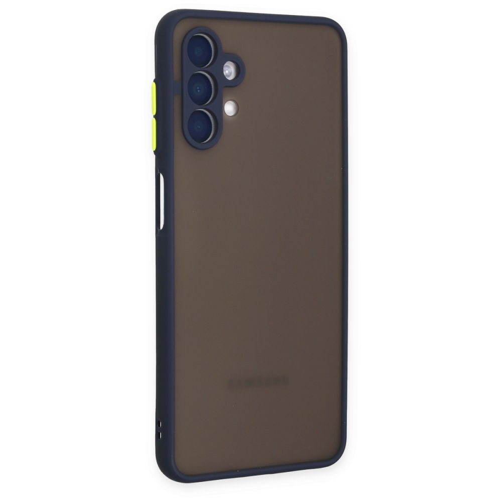  Samsung Galaxy A04S Kılıf Montreal Silikon Kapak - Lacivert