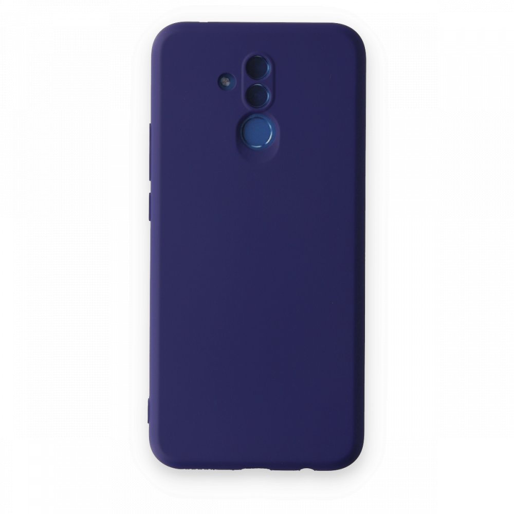  Huawei Mate 20 Lite Kılıf Nano içi Kadife Silikon - Mor