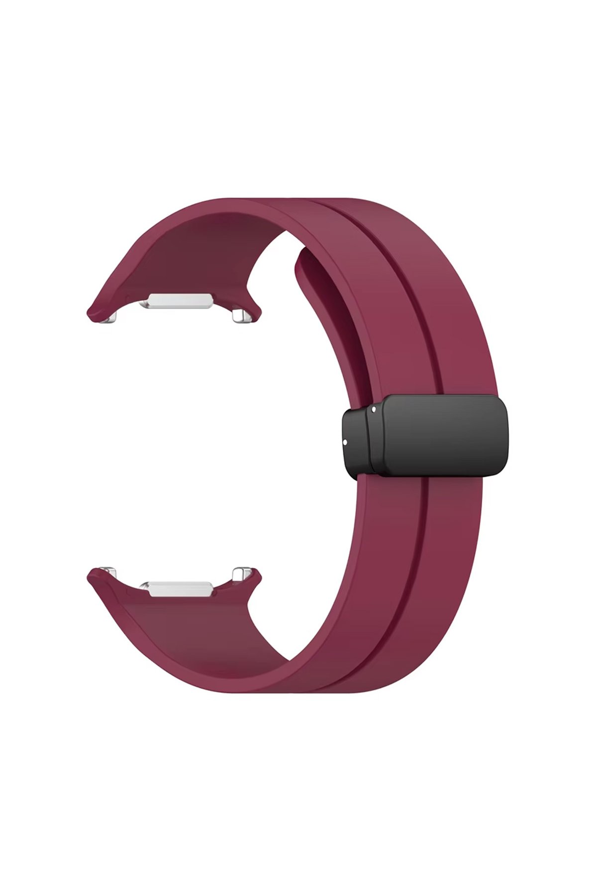  Watch 7 Ultra KR418 Tender Silikon Kordon - Bordo