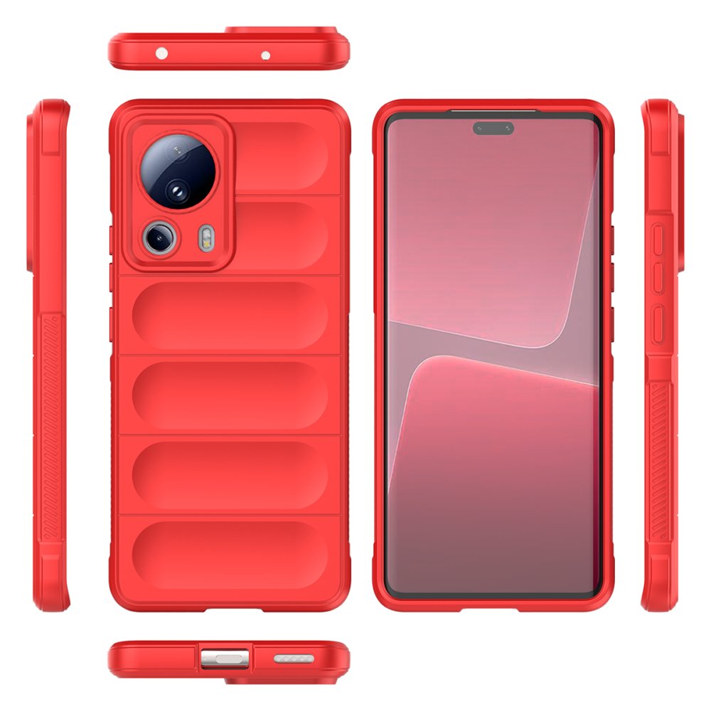 Xiaomi Mi 13 Lite Kılıf Optimum Silikon - Kırmızı Xiaomi Mi 13 Lite Kılıf Optimum Silikon - Kırmızı