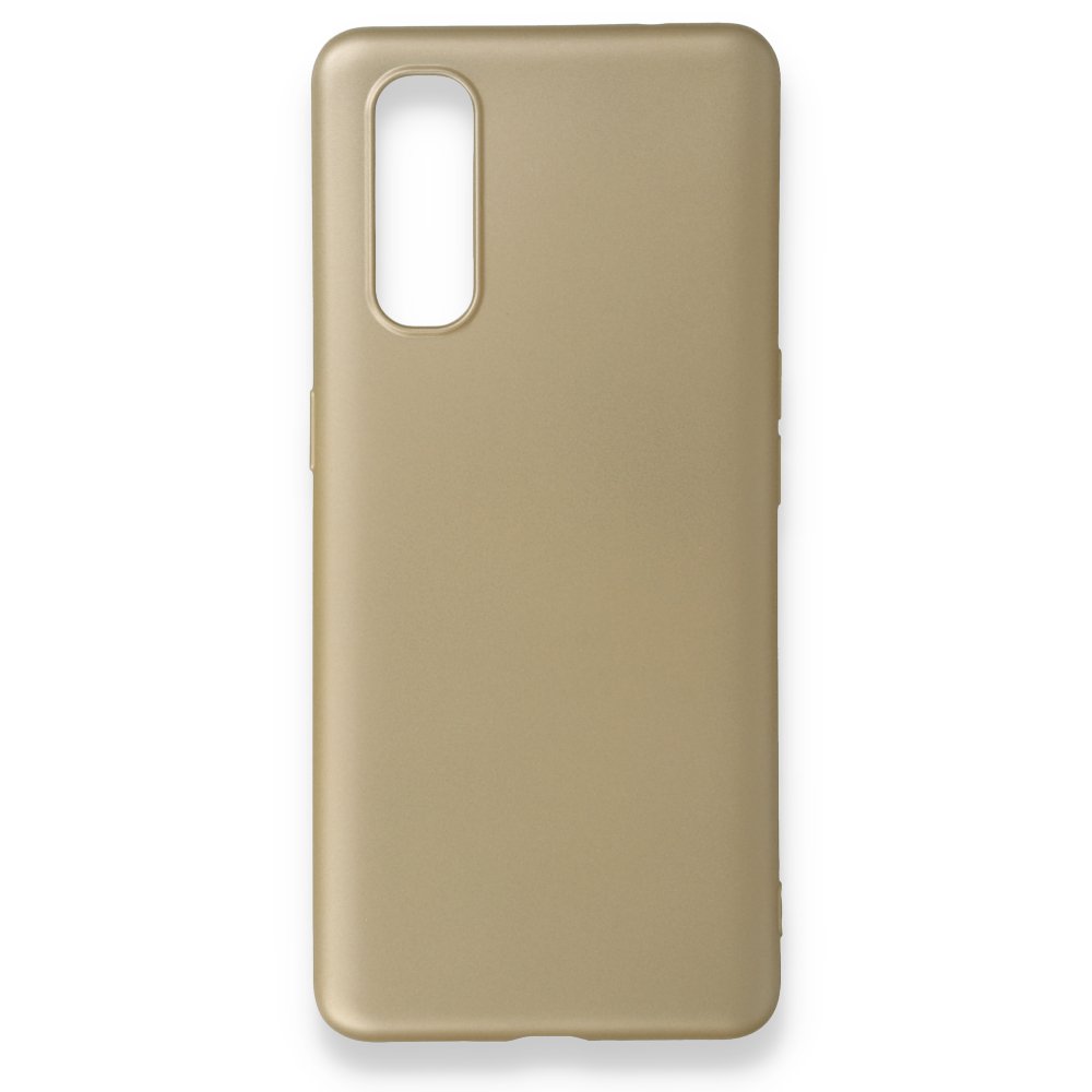  Oppo Find X2 Kılıf First Silikon - Gold
