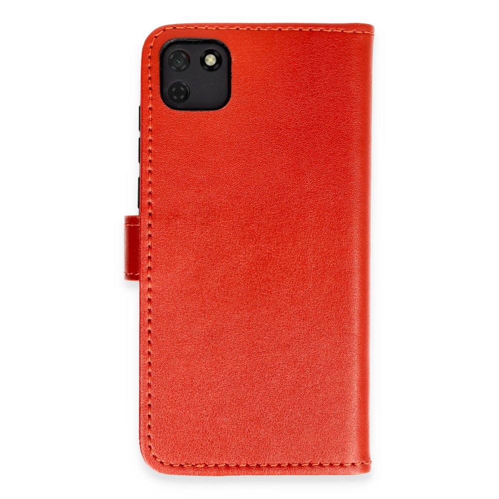 Huawei Y5P Kılıf Trend S Plus Kapaklı Kılıf - Kırmızı  Huawei Y5P Kılıf Trend S Plus Kapaklı Kılıf - Kırmızı