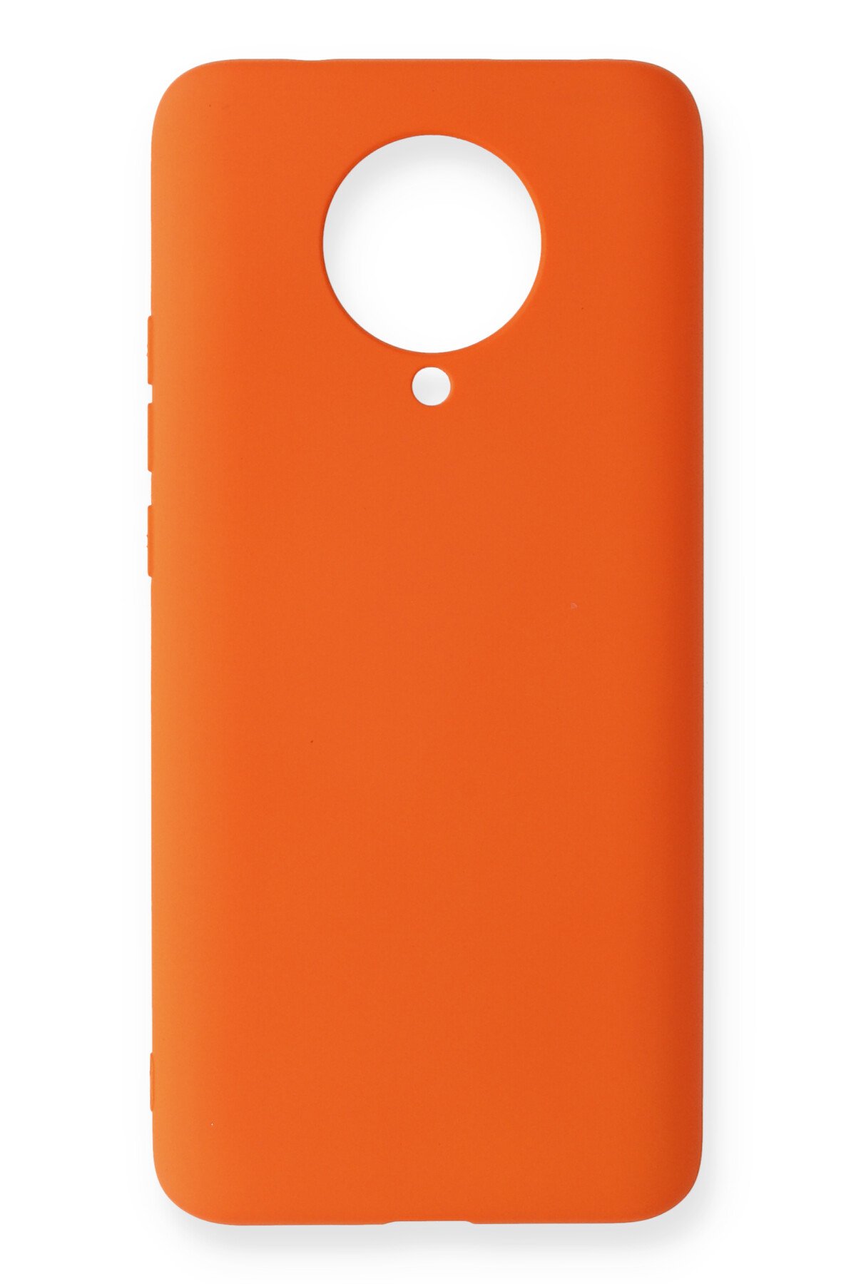 Xiaomi Pocophone F2 Pro Kılıf Nano içi Kadife Silikon - Turuncu  Xiaomi Pocophone F2 Pro Kılıf Nano içi Kadife Silikon - Turuncu