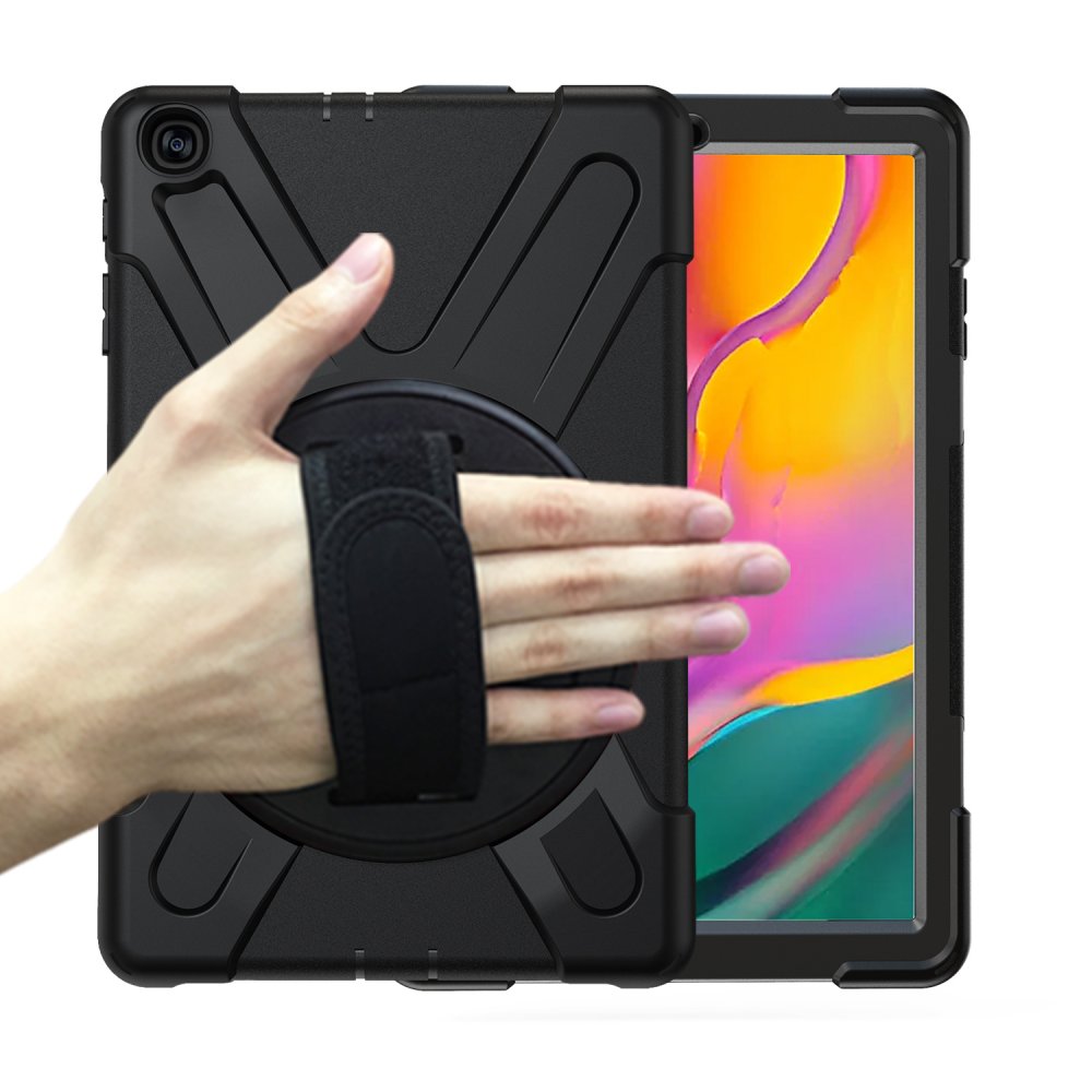  Samsung Galaxy T510 Tab A 10.1 Kılıf Amazing Tablet Kapak - Siyah