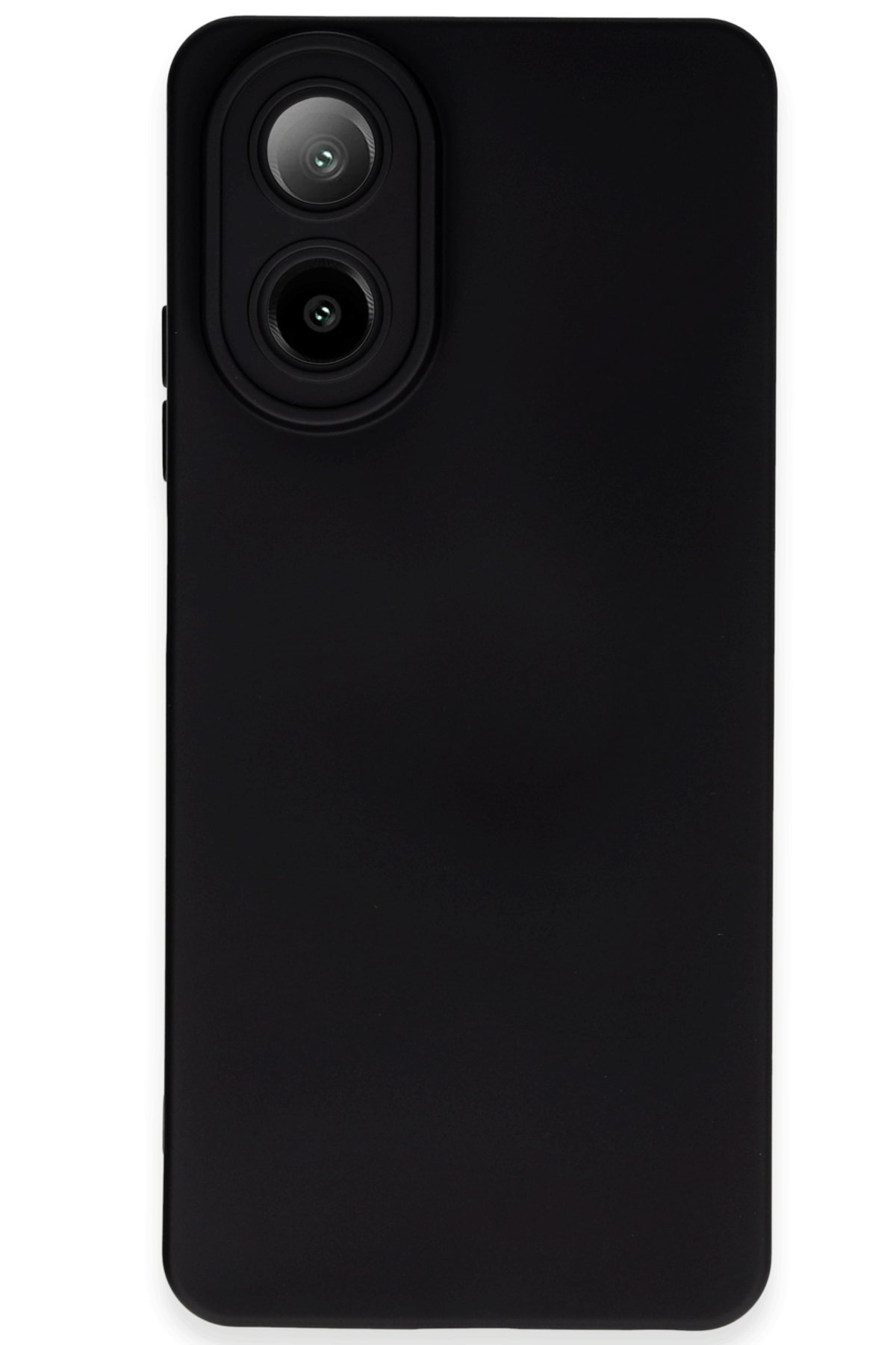 Oppo A38 Kılıf Nano içi Kadife Silikon - Siyah Oppo A38 Kılıf Nano içi Kadife Silikon - Siyah