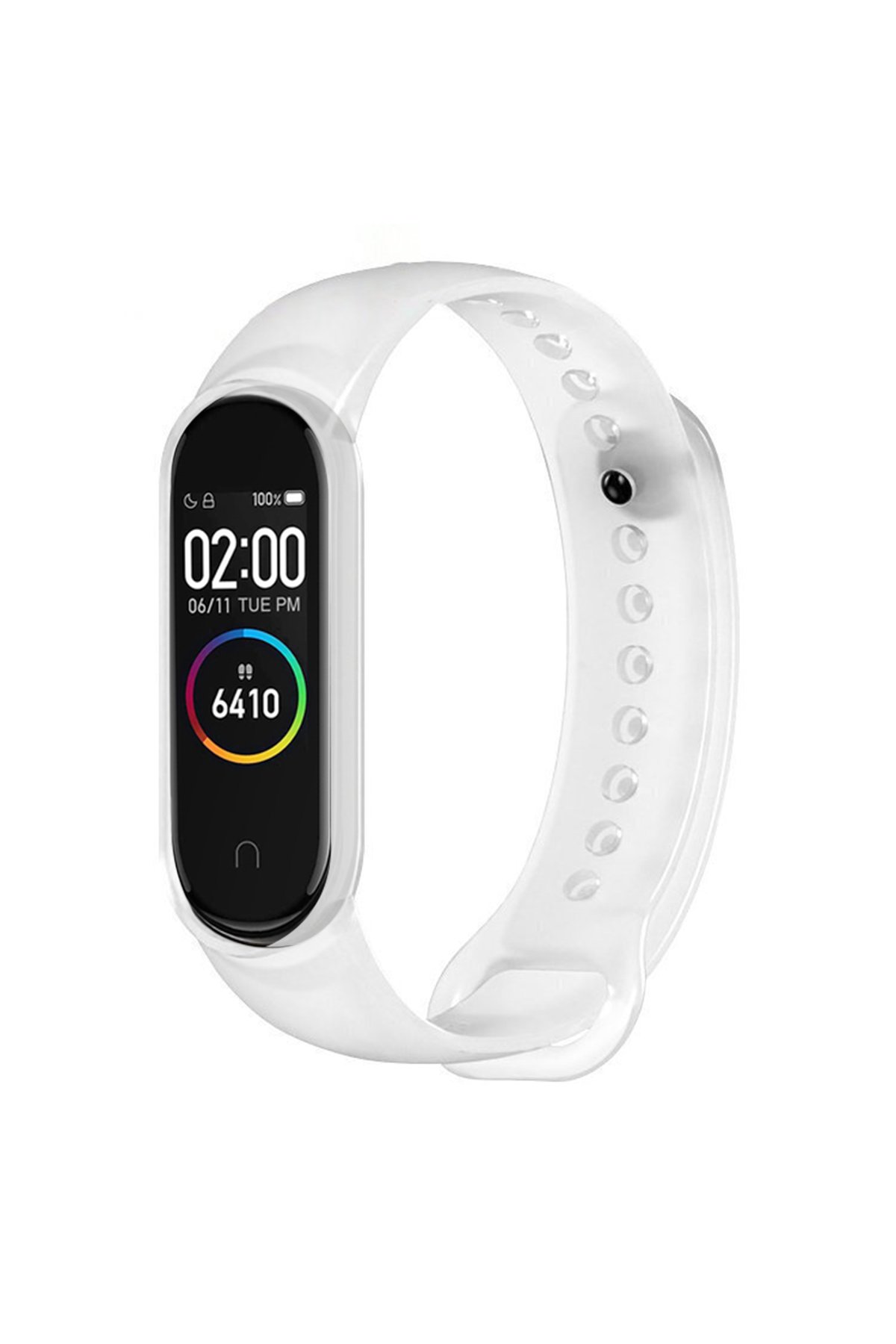 Xiaomi Mi Band 3 Klasik Kordon - Şeffaf Xiaomi Mi Band 3 Klasik Kordon - Şeffaf