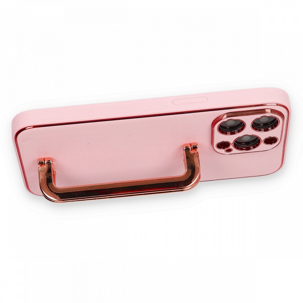 iPhone 13 Pro Max Kılıf Coco Elit Kapak - Pembe iPhone 13 Pro Max Kılıf Coco Elit Kapak - Pembe