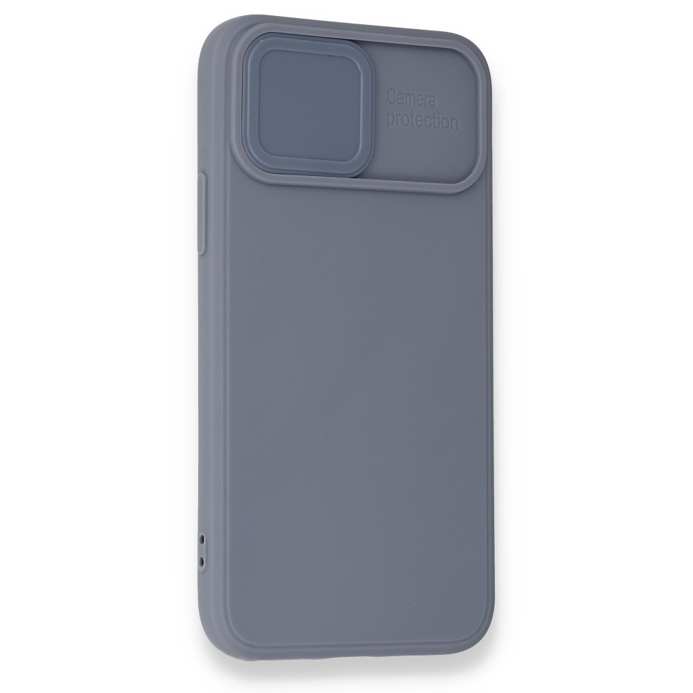 iPhone 11 Pro Max Kılıf Color Lens Silikon - Gri iPhone 11 Pro Max Kılıf Color Lens Silikon - Gri