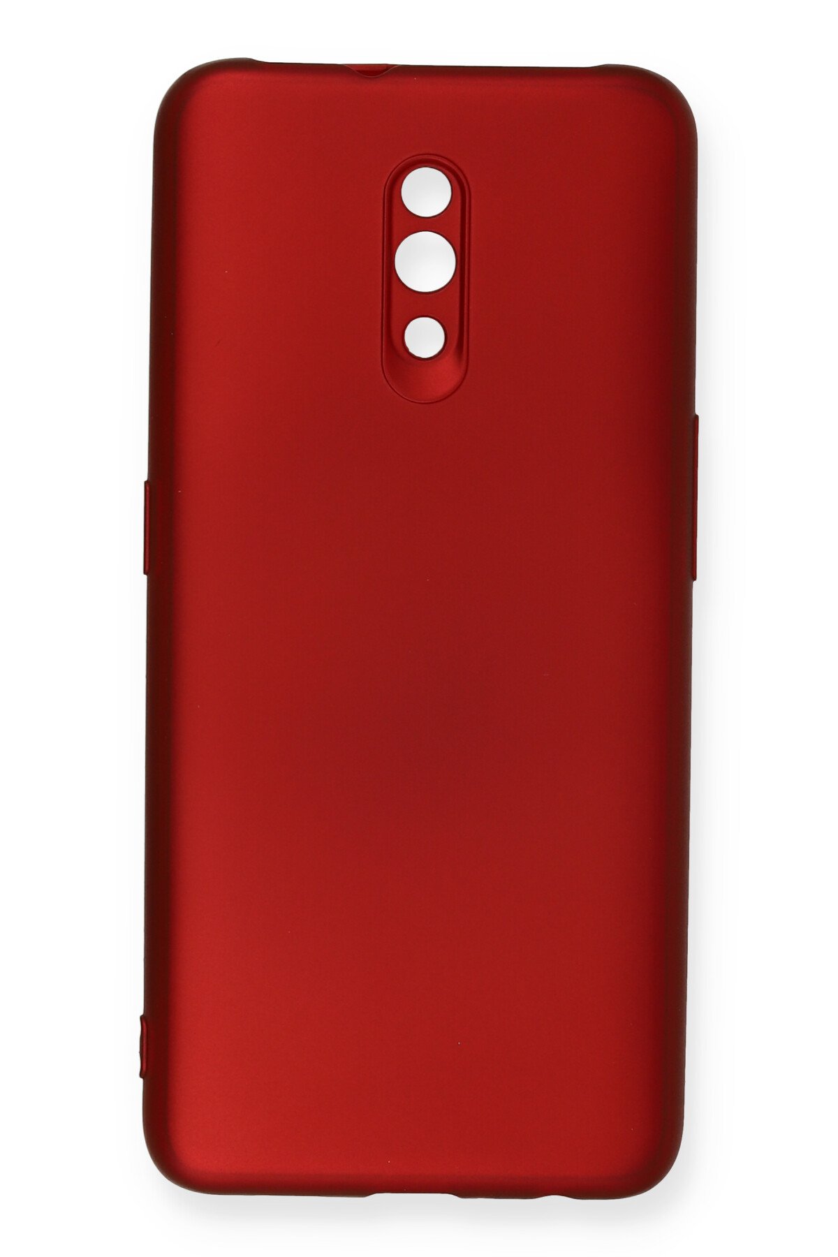 Oppo Reno Kılıf First Silikon - Bordo Oppo Reno Kılıf First Silikon - Bordo