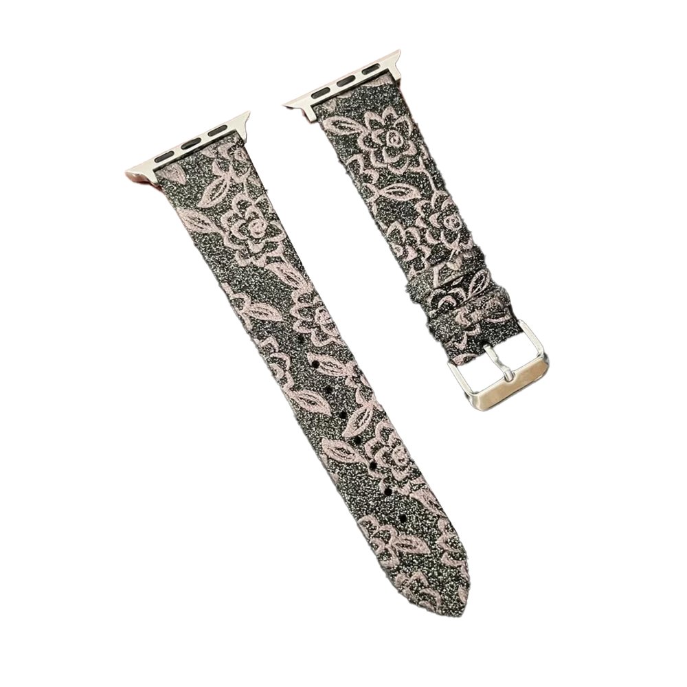  Apple Watch 40mm Creeper Desenli Kordon - Kahverengi