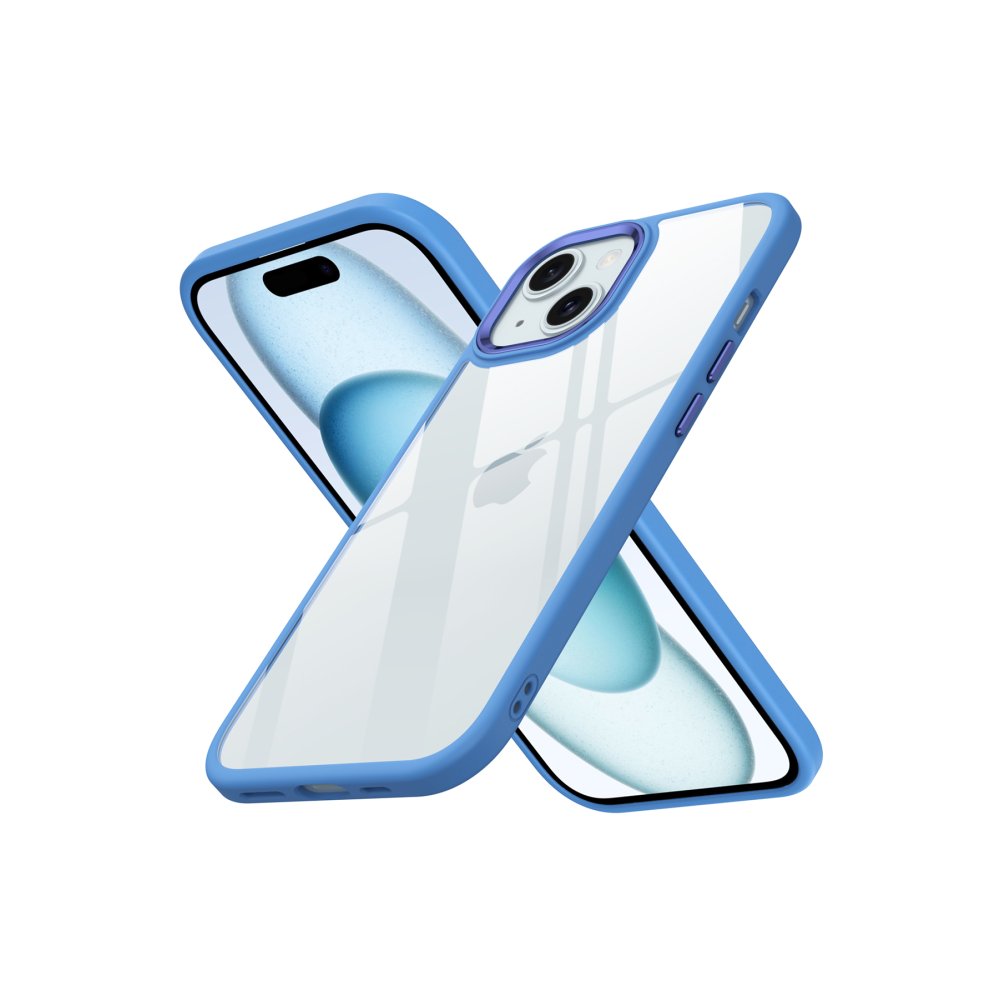  iPhone 15 Kılıf Power Silikon - Sierra Blue