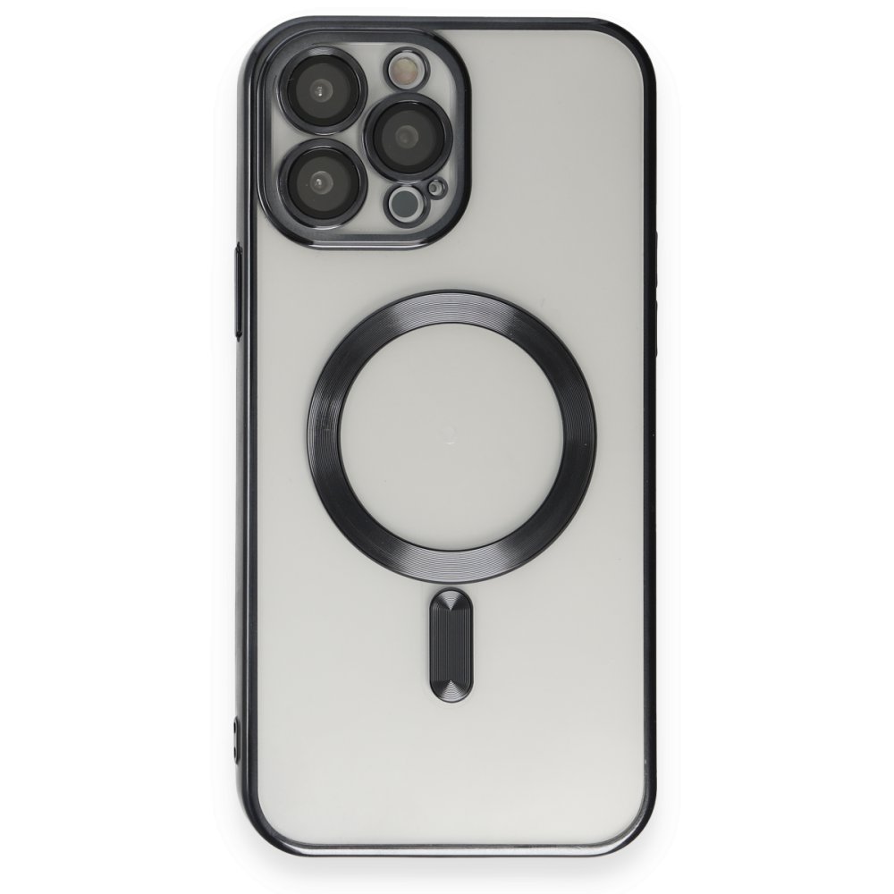 iPhone 15 Pro Max Kılıf Kross Magneticsafe Kapak - Siyah