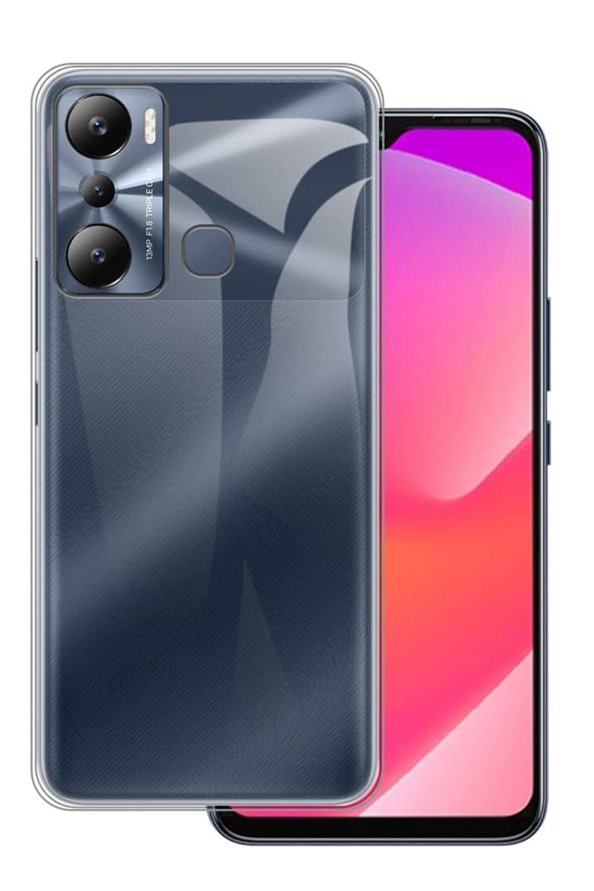 İnfinix Hot 20i Kılıf Lüx Şeffaf Silikon İnfinix Hot 20i Kılıf Lüx Şeffaf Silikon