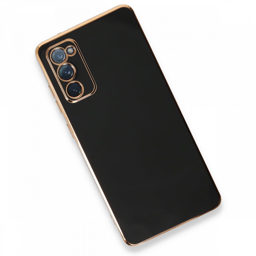  Samsung Galaxy S20 FE Kılıf Volet Silikon - Siyah