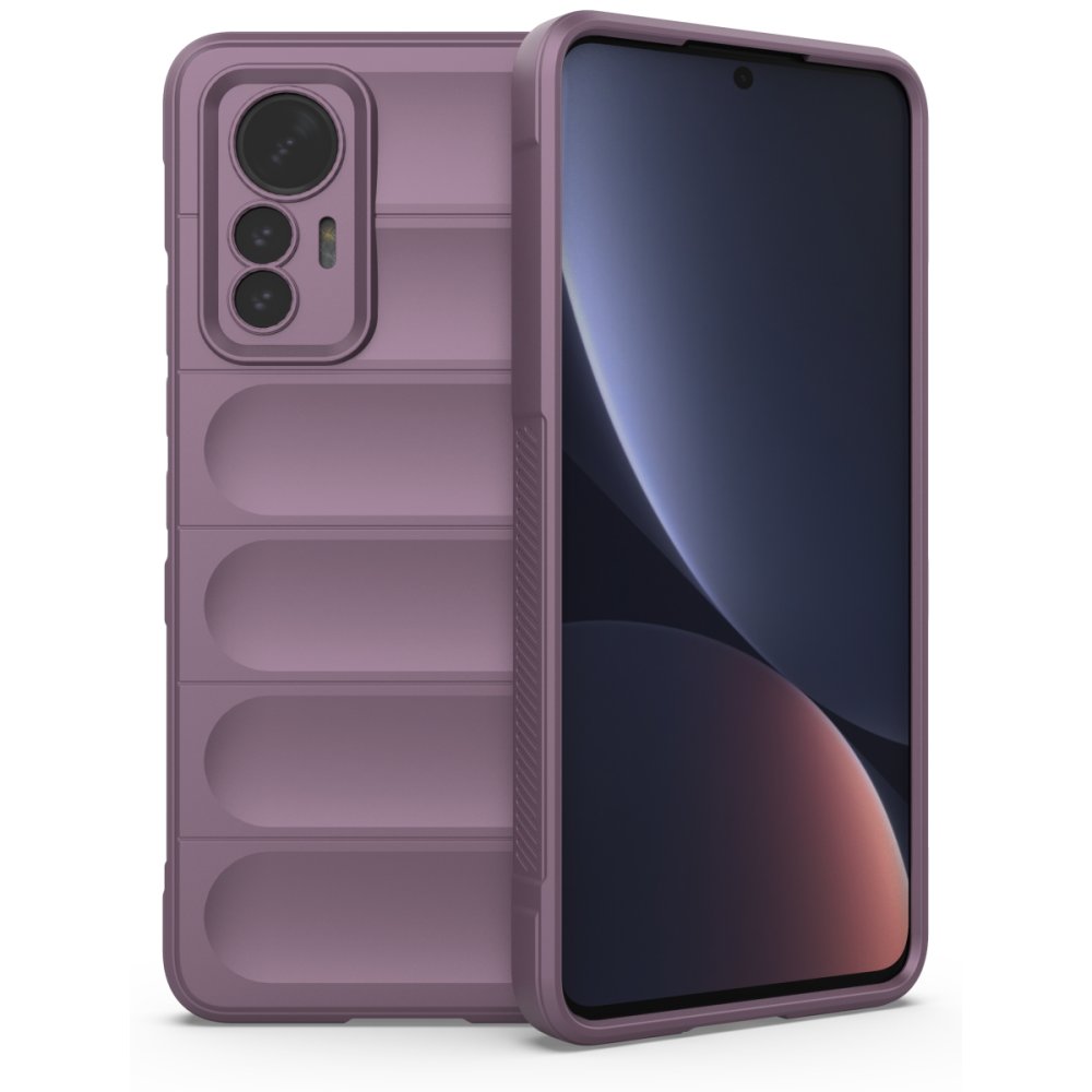  Xiaomi Mi 12 Lite Kılıf Optimum Silikon - Mor