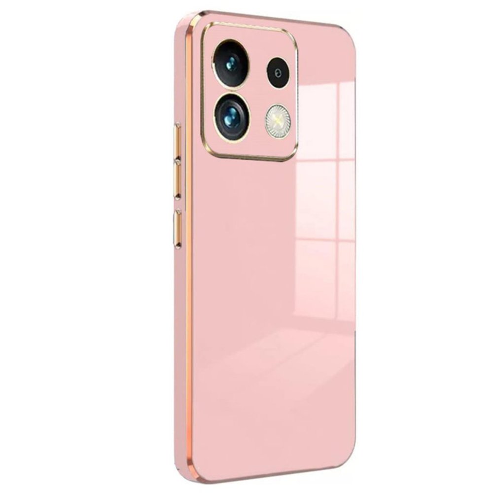 Redmi Note 13 5G Kılıf Volet Silikon - Pembe Redmi Note 13 5G Kılıf Volet Silikon - Pembe