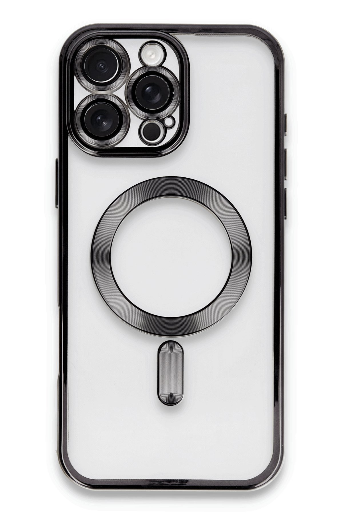 iPhone 16 Pro Kılıf Kross Magneticsafe Kapak - Siyah  iPhone 16 Pro Kılıf Kross Magneticsafe Kapak - Siyah