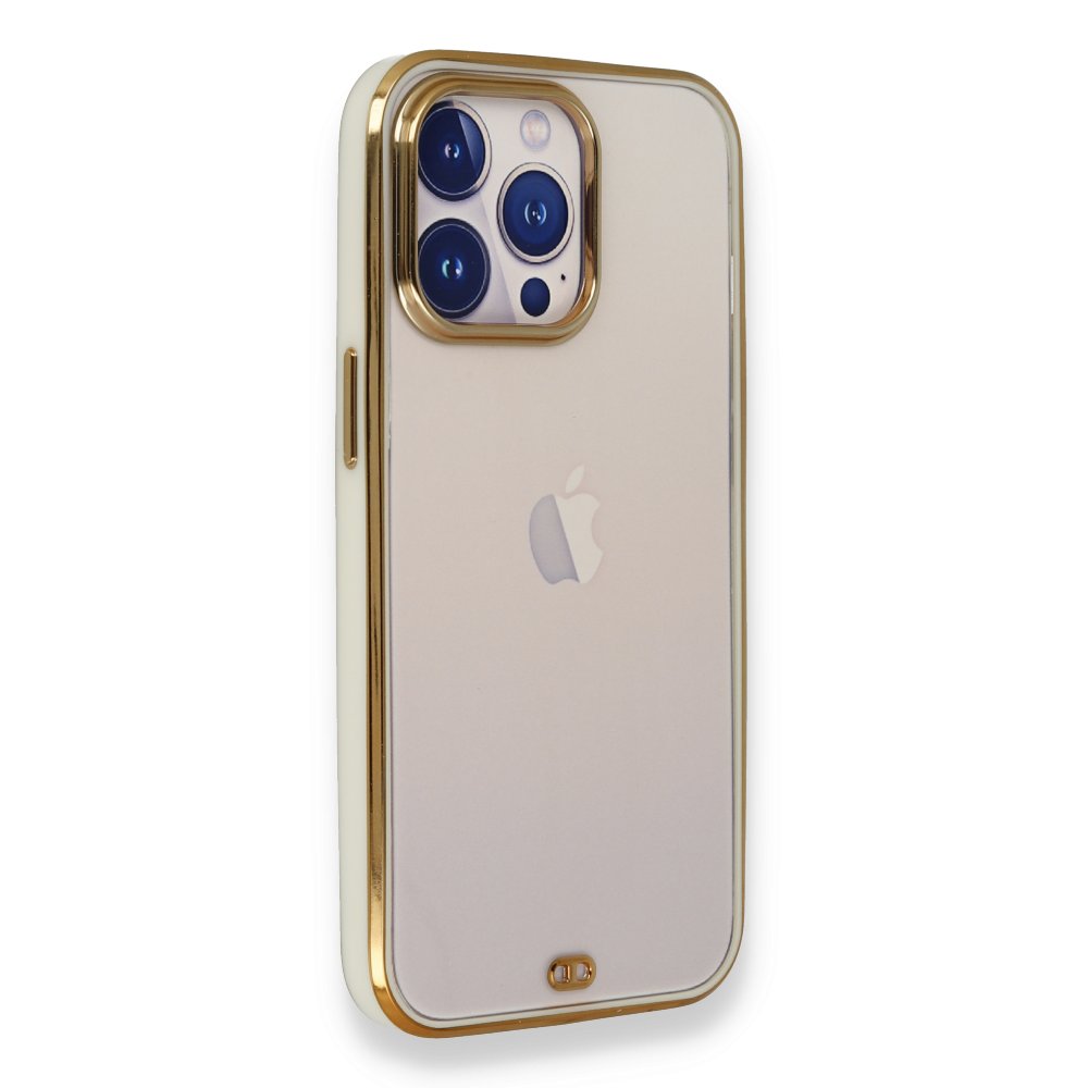 iPhone 13 Pro Kılıf Liva Silikon - Beyaz iPhone 13 Pro Kılıf Liva Silikon - Beyaz