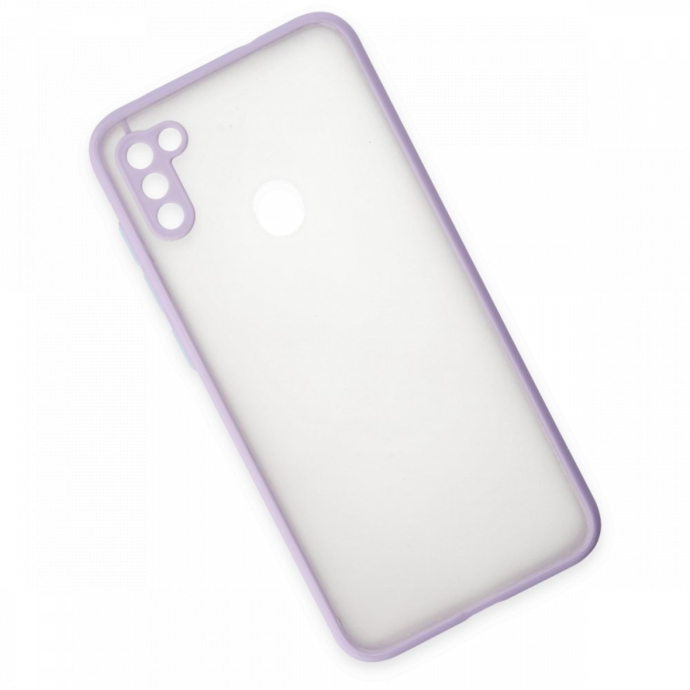  Samsung Galaxy M11 Kılıf Montreal Silikon Kapak - Mor