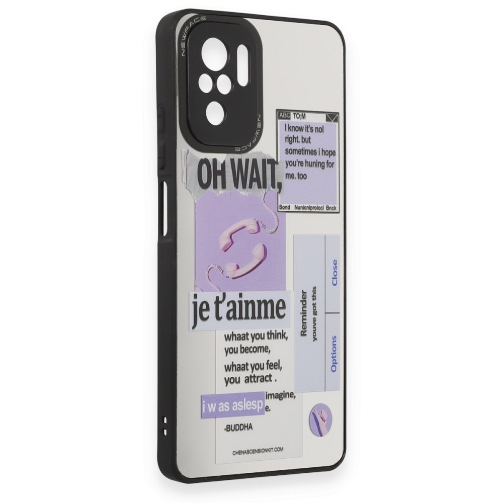  Xiaomi Poco M5s Kılıf Mirror Desenli Kapak - Mirror - 4